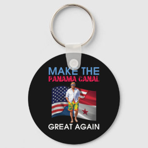 Us Flags Donald Trump Make The Panama Canal Great Key Ring