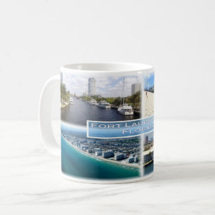 US Florida - Fort Lauderdale - The New River Coffee Mug