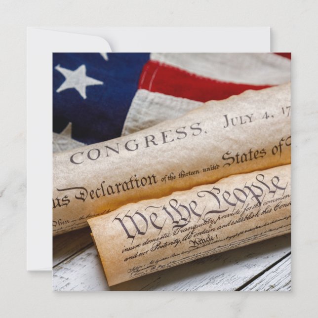 US Founding Documents Announcement (Front)