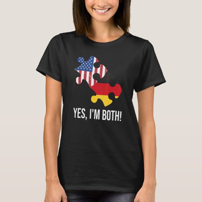 Us German Dual Citizenship T-Shirt (Front)