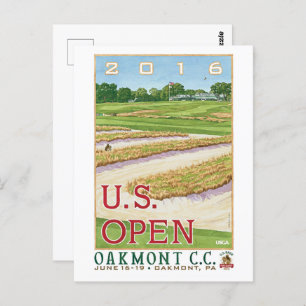 US Golf open 2016 oakmont pa, gifts Postcard
