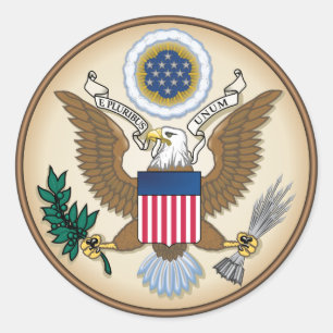 US Great Seal Official Coat Of Arms Heraldry