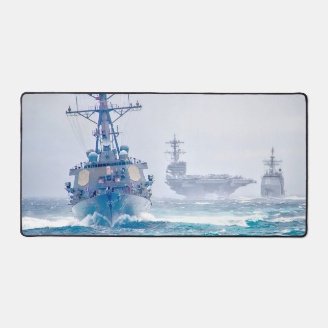 US GUIDED-MISSILE DESTROYER – DDG DESK MAT (Front)