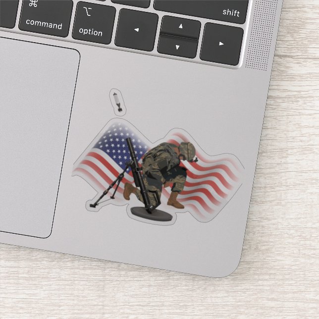 US Gunner with M224 Mortar (Detail)