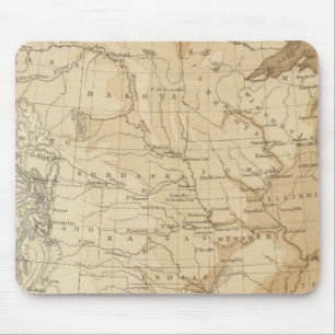 US Hypsometic Sketch Mouse Pad