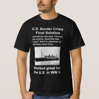 US Immigration white T-Shirt
