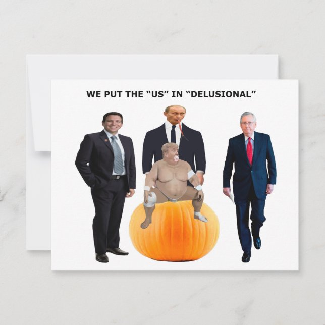 Us In Delusional Notecards (Front)