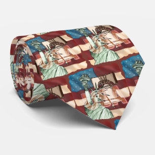 US Liberty Flag Tie