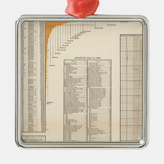 US loans Metal Tree Decoration (Front)