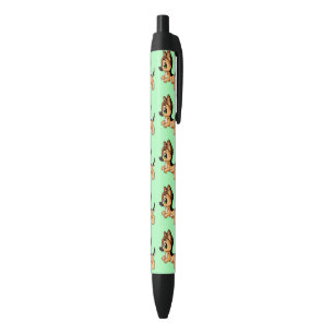 US Made Cute Hand Drawn German Shepherd Dog Pen