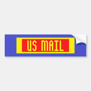 US MAIL bumper sticker