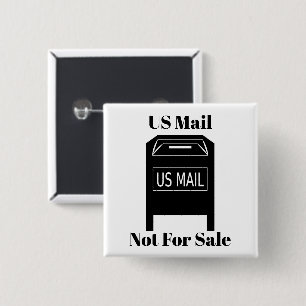 US Mail Not For Sale Button