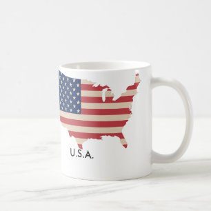 US Map Mug