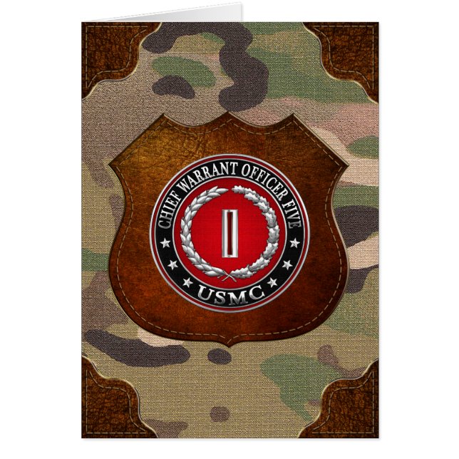 US Marines: Chief Warrant Five (USMC CWO-5) [3D] (Front)