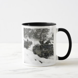 US Marines patrol in Khowst-Gardez Pass Mug