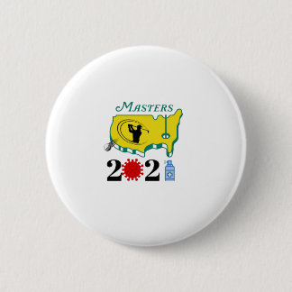 us masters  GOLF 2021 6 Cm Round Badge