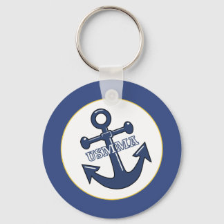 US Merchant Marine Academy Anchor. Key Ring