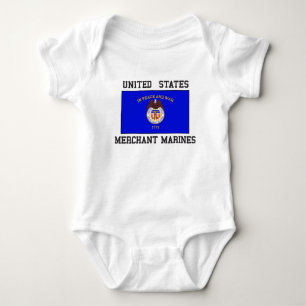 US Merchant Marine Baby Bodysuit
