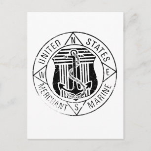 US Merchant Marines by: David Lee Postcard