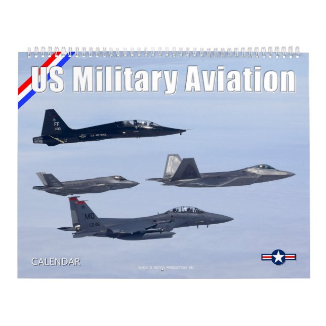 US MILITARY AVIATION CALENDAR (Cover)
