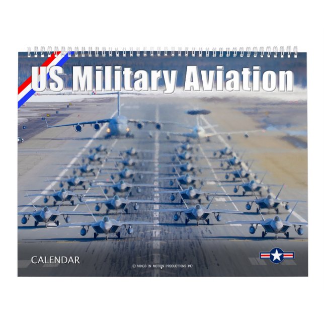 US MILITARY AVIATION CALENDAR (Cover)