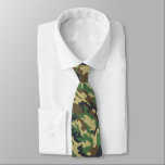 US Military Camouflage Green Camo Pattern Tie<br><div class="desc">Make a statement with this US Military Camouflage Green Camo Pattern</div>