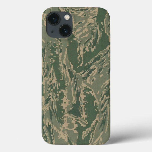 US Military Green Camo Xtreme Tough iPhone 6 Case (Back)