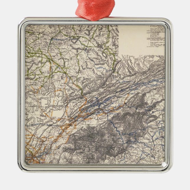 US Military Metal Tree Decoration (Front)