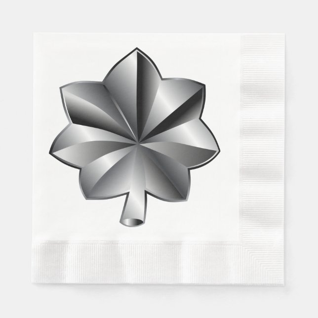 US Military Rank - Lieutenant Colonel Napkin (Front)