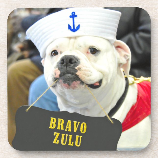 US MILITARY SERVICE DOG COASTER (Front)