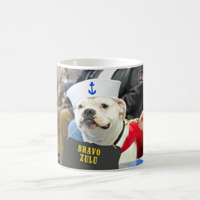 US MILITARY SERVICE DOG COFFEE MUG (Center)