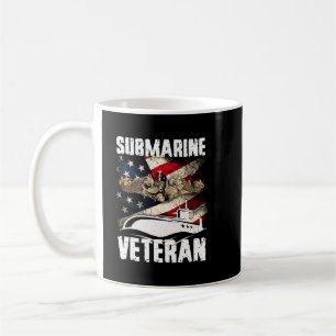 US Military Submarine Gift For A Veteran Submarine Coffee Mug