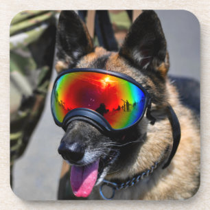 US MILITARY WORKING DOG COASTER