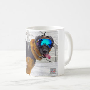 US MILITARY WORKING DOG COFFEE MUG