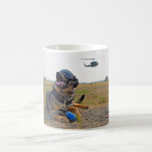 US MILITARY WORKING DOG COFFEE MUG