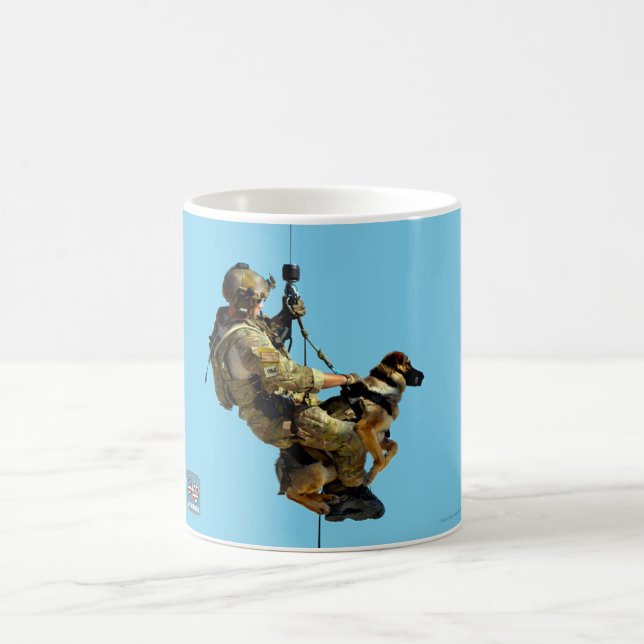 US MILITARY WORKING DOG COFFEE MUG (Center)
