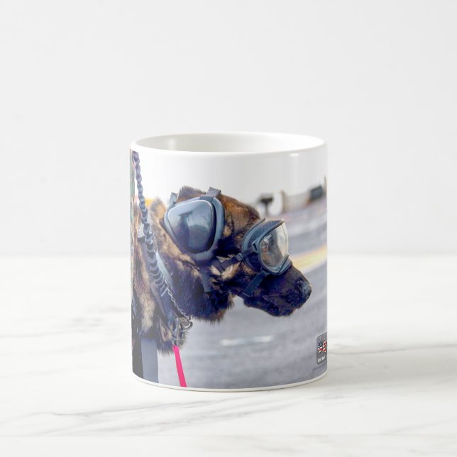US MILITARY WORKING DOG COFFEE MUG (Center)
