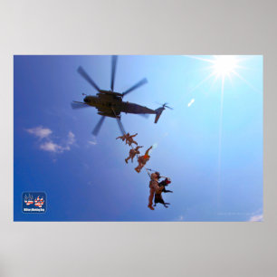 US MILITARY WORKING DOG POSTER
