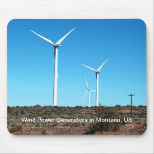 US Montana Windmills Mouse Pad