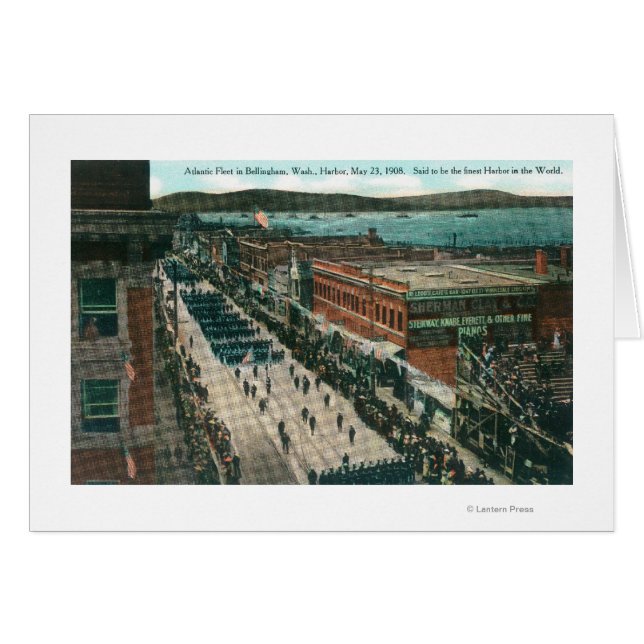 US Navy Atlantic Fleet in Harbour (Front Horizontal)