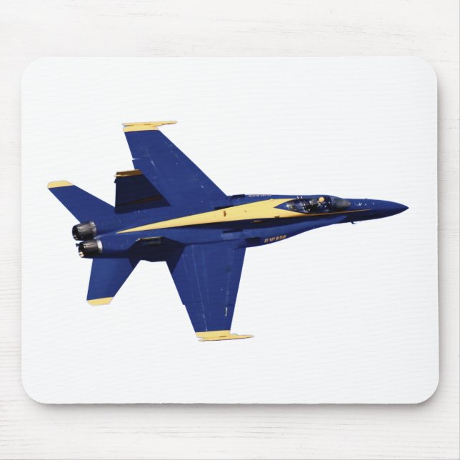 US NAVY Blue Angels In Flight at Fleet Week Mouse Pad (Front)