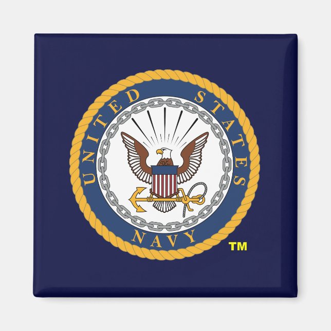 US Navy Emblem Magnet (Front)