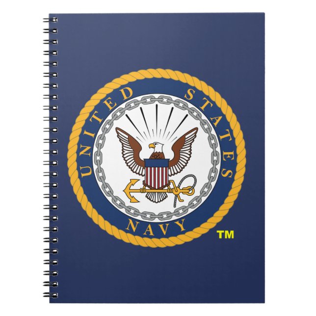 US Navy Emblem Notebook (Front)