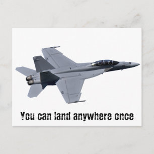 US Navy F-18 Super Hornet Postcard