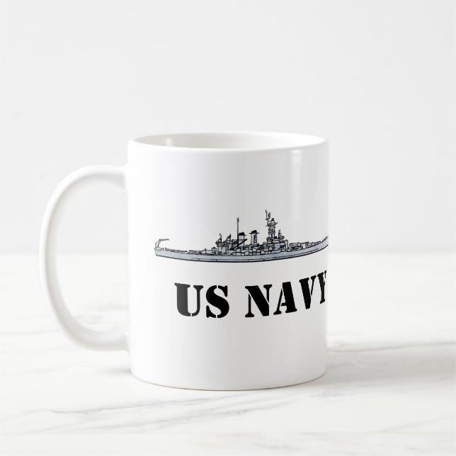 US NAVY FUEL FOR THE FLEET COFFEE MUG (Left)