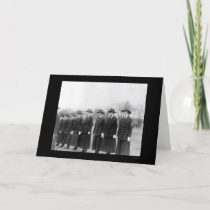 US Navy Lady Lineup 1912 Card