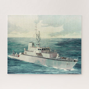 US Navy MSH-1 class minesweeper-hunter (MSH) Jigsaw Puzzle
