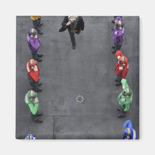 US Navy rainbow sideboys Magnet