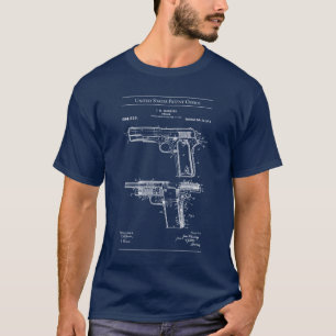 US Patent - Browning M1911 T-Shirt