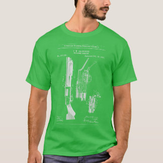 US Patent Browning Winchester Pump Action Shotgun T-Shirt